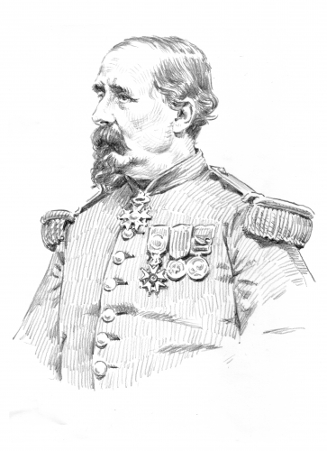 Colonel, Denfert Rochereau, Lion, Berfort, 1870, histoire, France